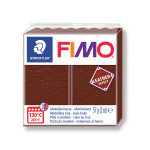 Pâte à modeler polymère Fimo Effect Cuir 57 g - 779 Marron