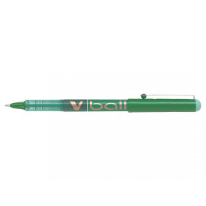 Stylo Roller V-Ball pointe large 1.0 - Vert