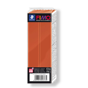 Pâte à modeler polymère Fimo Pro 454 g - 74 - Terracotta