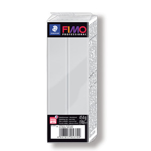 Pâte à modeler polymère Fimo Pro 454 g - 80 - Gris Dauphin