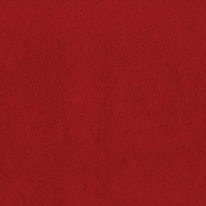 Feuille de feutrine épaisse 2 mm 30,5 x 30,5 cm - Rouge vif