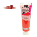 Peinture acrylique decoCrème 120 ml - 202 Nacré Rubis