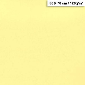 Feuille de papier Maya 50 x 70 cm 120 g/m² - Chamois