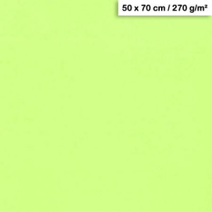 Feuille de papier Maya 50 x 70 cm 270 g/m² - Vert Menthe