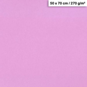 Feuille de papier Maya 50 x 70 cm 270 g/m² - Lilas