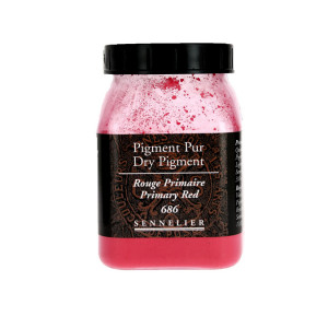 Pigment en poudre Sennelier pot de 200 ml - 919 - Caput Mortum