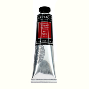 Peinture acrylique extra-fine 60ml Sennelier - 568 - Jaune de Naples clair