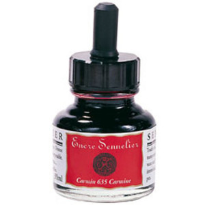 Encre Sennelier 30ml en 29 couleurs - 438 - Sépia