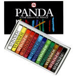 SET DE 12 PASTELS GRAS PANDA