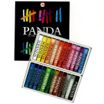 SET DE 24 PASTELS GRAS PANDA