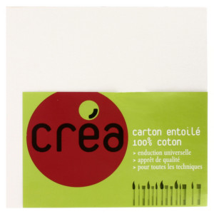 CARTONS ENTOILES CREA 40X40