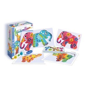 Aquarellum mini éléphants Funfrag