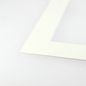 PP 50X65-40X50 BLANC CASSE