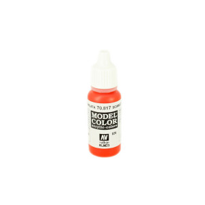 Peinture à maquette acrylique Model Color 17 ml - 70.940 - Marron selle