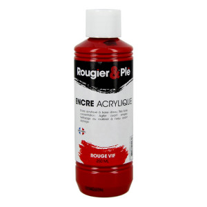 Encre acrylique 250 ml - Bleu primaire