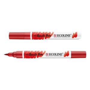 Feutre pinceau Ecoline Brush Pen encre Aquarelle - 311 Vermillon