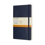 Carnet de notes Classic souple ligné 13 x 21 cm Bleu saphir