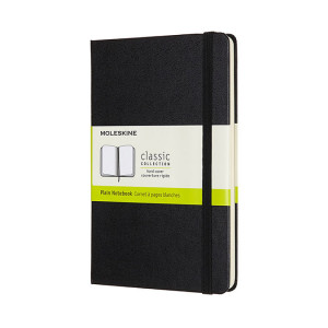 Carnet de notes Classic 11,5 x 17,5 cm Noir