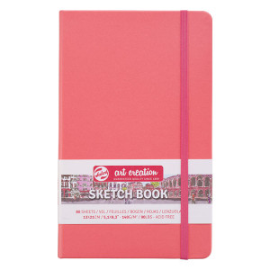 Carnet de croquis Corail140 g/m² 80 feuilles - 21 x 29,7 cm (A4)