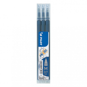 Recharge pour stylo effaçable Frixion Pointe moyenne Bleu nuit 3 pcs