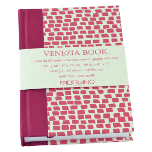 Carnet Venezia 200 g/m² 48 feuilles - 15 x 23 cm