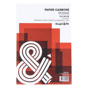 Feuille de papier carbone 2 pcs - Noir