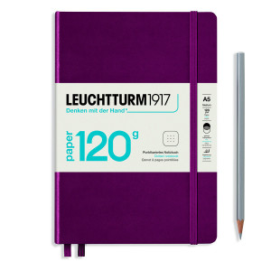 Carnet Edition 120G Pointillé A5 Port red