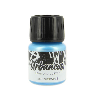 Peinture Custom Cuir 30 ml Couleurs nacrées - 30 Bleu nacré