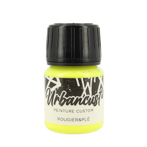 Peinture Custom Cuir 30 ml Couleurs fluo - 34 Jaune fluo