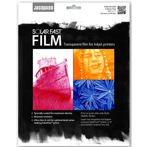 Film transparent Solarfast 21,59 x 27,94 cm 8 pcs