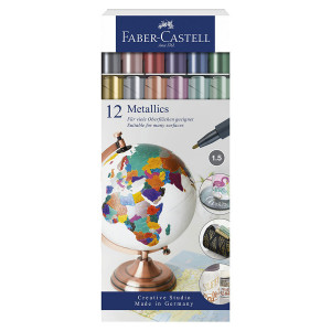 Marqueur Metallics Set 12 couleurs