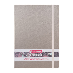 Carnet de croquis Champagne 140 g/m² 80 feuilles - 13 x 21 cm